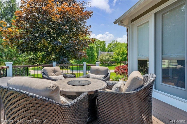 22858 Saint George Cir S, Lyon, MI 48178 - view of deck