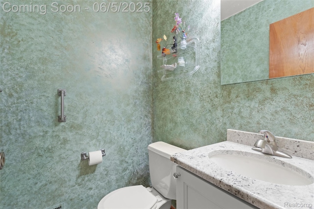 29915 Ardmore Dr, Farmington, MI 48334 - bathroom with vanity and toilet