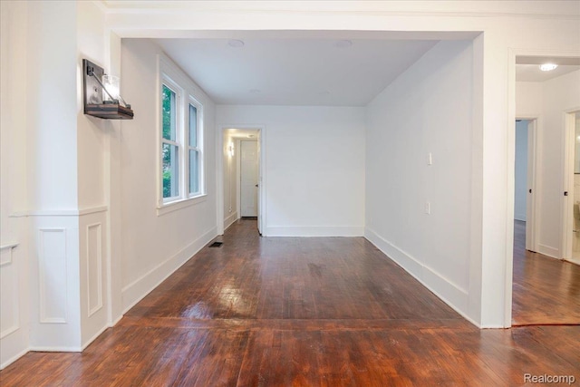 2270 W Philadelphia St, Detroit, MI 48206 - corridor with hardwood / wood-style flooring and baseboards