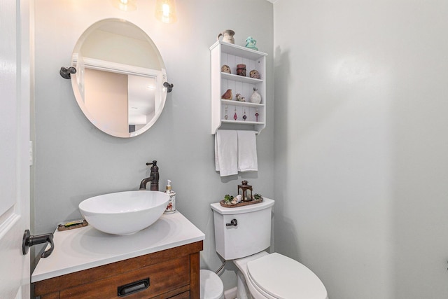 764 Allen Rd, Milan, MI 48160 - bathroom featuring toilet and vanity