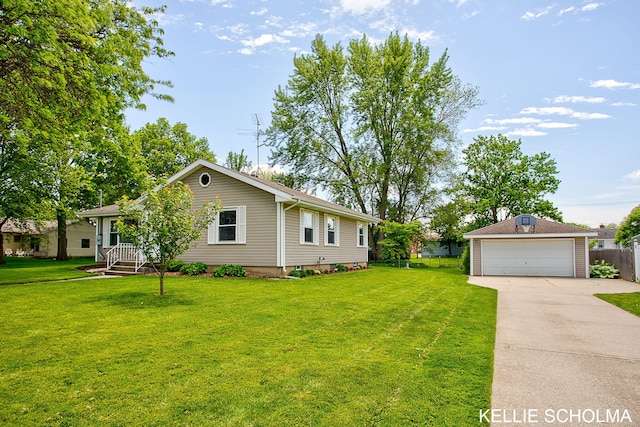 226 Palms St SW, Grand Rapids, MI 49548 - single story home with a detached garage and an outdoor structure
