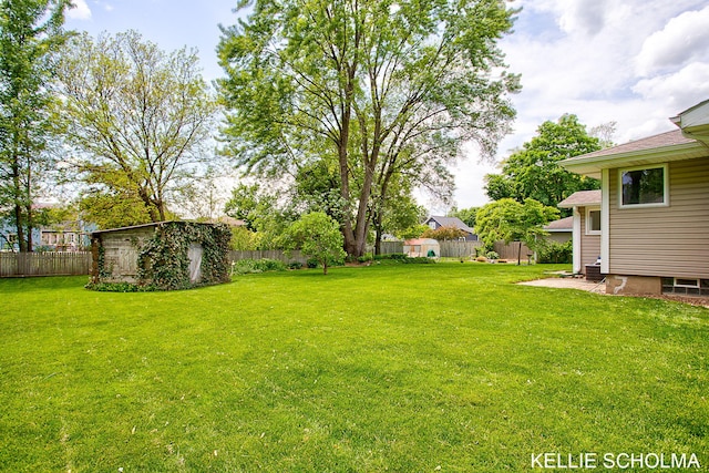 226 Palms St SW, Grand Rapids, MI 49548 - view of yard featuring entry steps and an outbuilding