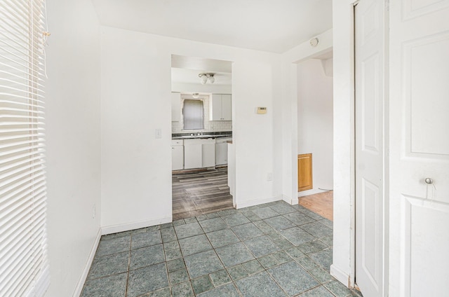12023 Norborne, Redford, MI 48239 - hallway with baseboards