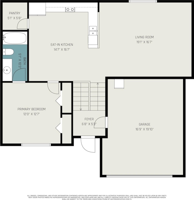 207 Station Hill St, Galesburg, MI 49053 - property floor plan