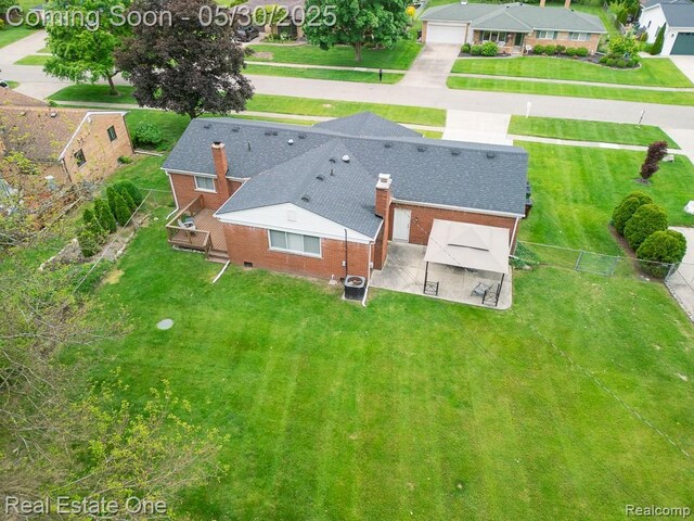 53216 Bruce Hill Dr, Shelby Twp, MI 48316 - aerial view of property and surrounding area