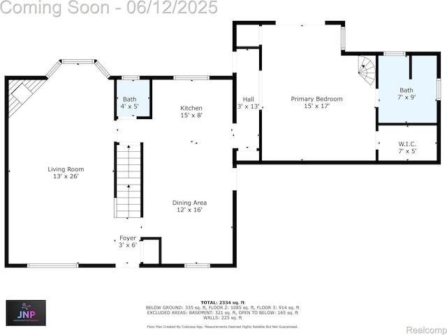 1140 W Lemont Ct, Canton, MI 48187 - property floor plan