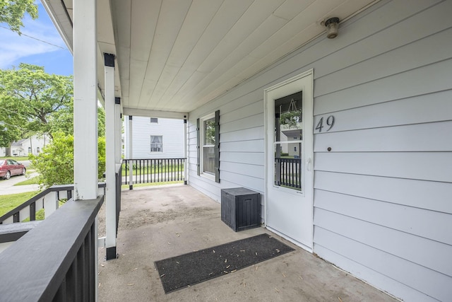 49 S Arthur St, Grant, MI 49327 - view of covered porch