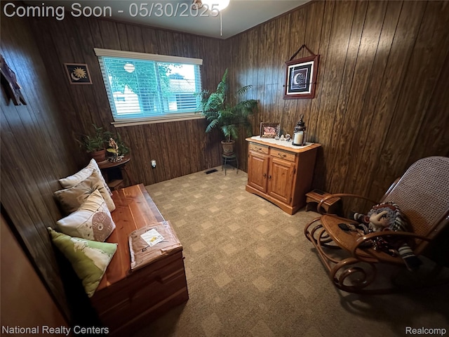 35951 Dover St, Livonia, MI 48150 - office area featuring wood walls