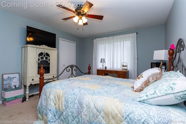 1975 Chancery Dr, Troy, MI 48085 - bedroom with carpet flooring and ceiling fan