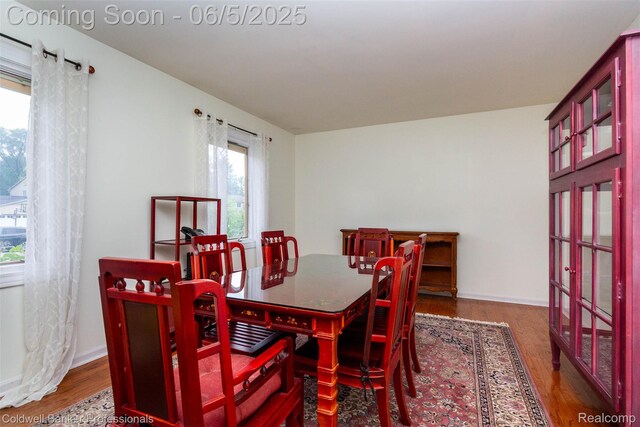 1975 Chancery Dr, Troy, MI 48085 - dining space with healthy amount of natural light and wood finished floors