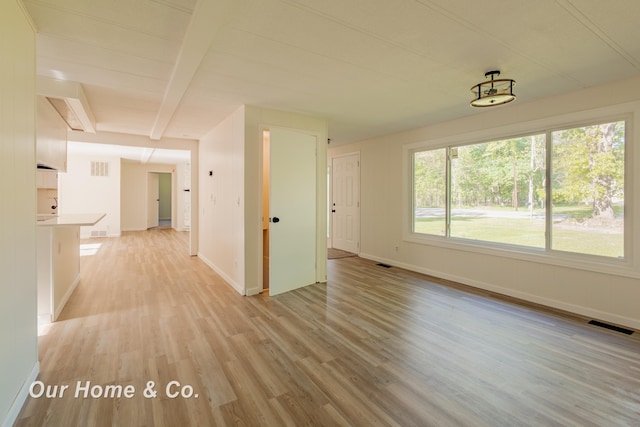 838 S Grey Rd, Midland, MI 48640 - unfurnished room featuring light wood finished floors and baseboards