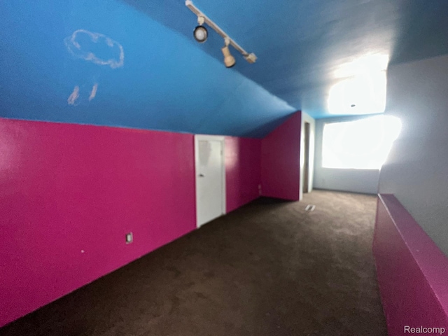 8068 Stahelin Ave, Detroit, MI 48228 - additional living space featuring lofted ceiling and carpet