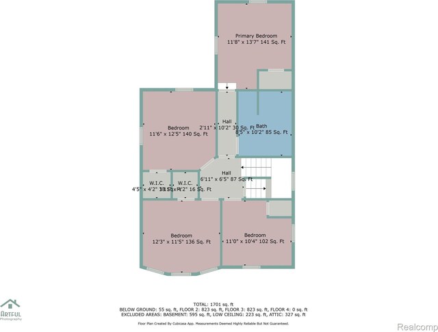 551 Englewood St, Detroit, MI 48202 - property floor plan