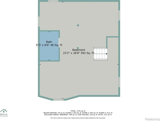 551 Englewood St, Detroit, MI 48202 - home floor plan