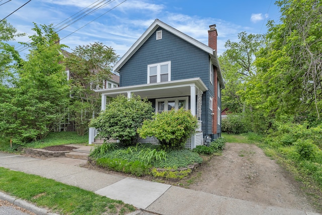 710 S 1st St, Ann Arbor, MI 48103 - traditional style home with a chimney
