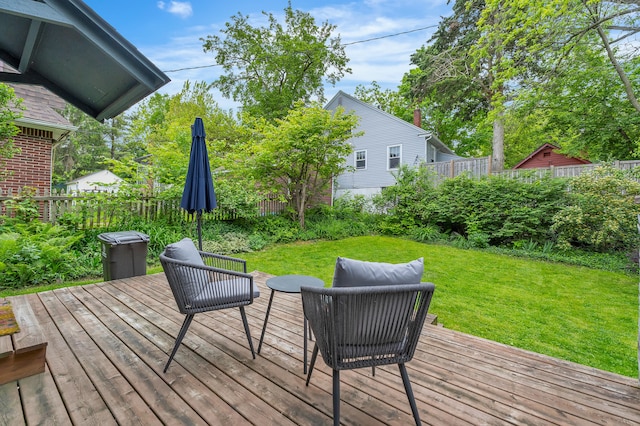 710 S 1st St, Ann Arbor, MI 48103 - view of wooden terrace