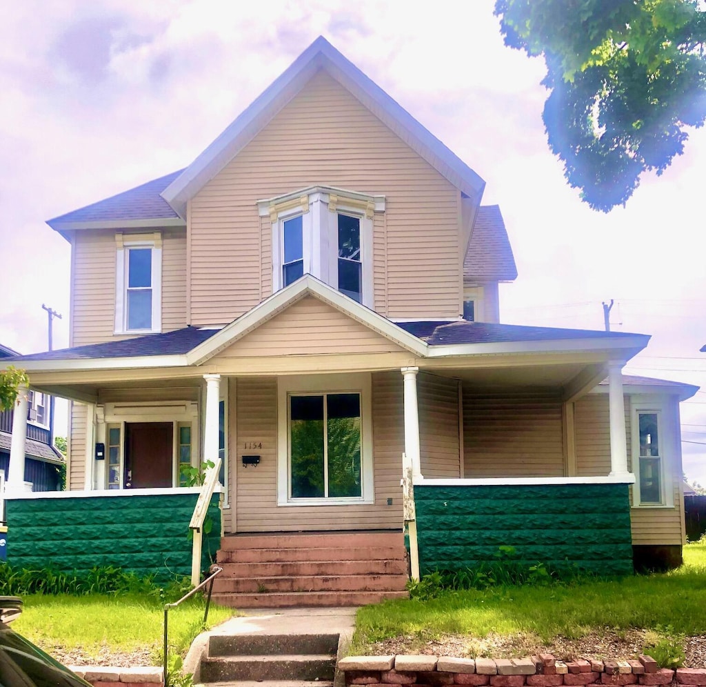1154 SE Jefferson SE, Grand Rapids, MI 49507 - view of front of property with covered porch