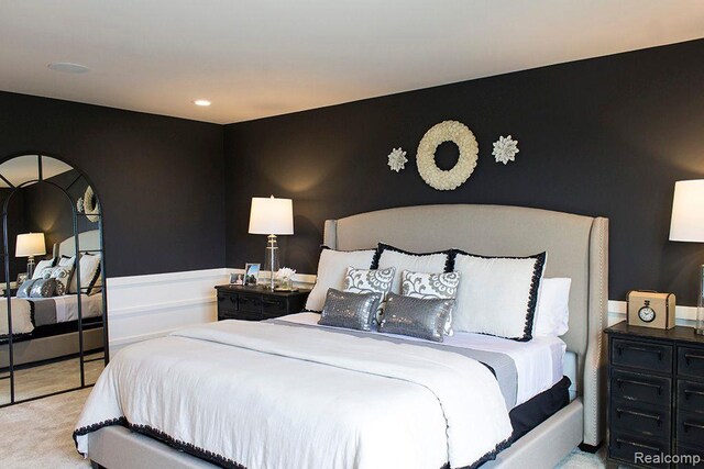 58182 Pembrooke Ave, New Haven, MI 48048 - bedroom featuring carpet and recessed lighting