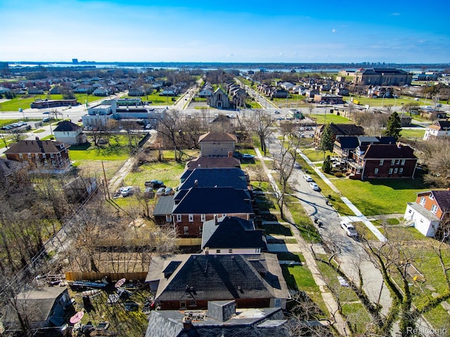 1502 Harding St, Detroit, MI 48214 - aerial perspective of suburban area