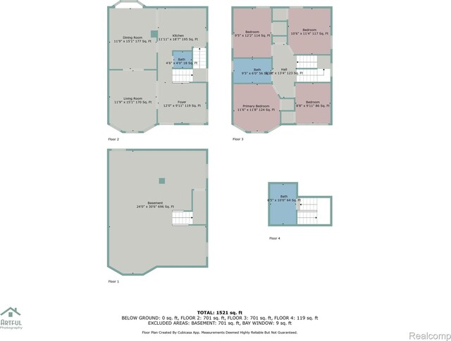 1502 Harding St, Detroit, MI 48214 - property floor plan