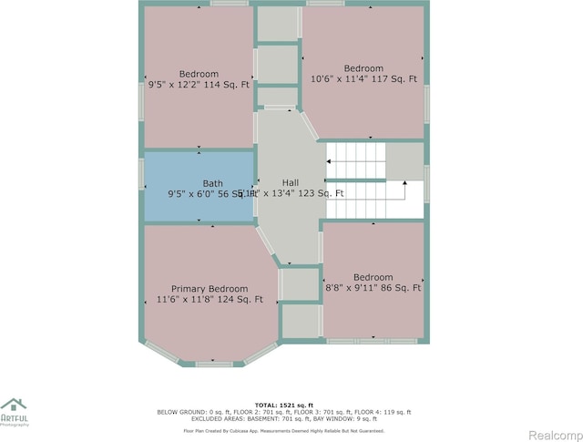 1502 Harding St, Detroit, MI 48214 - home floor plan