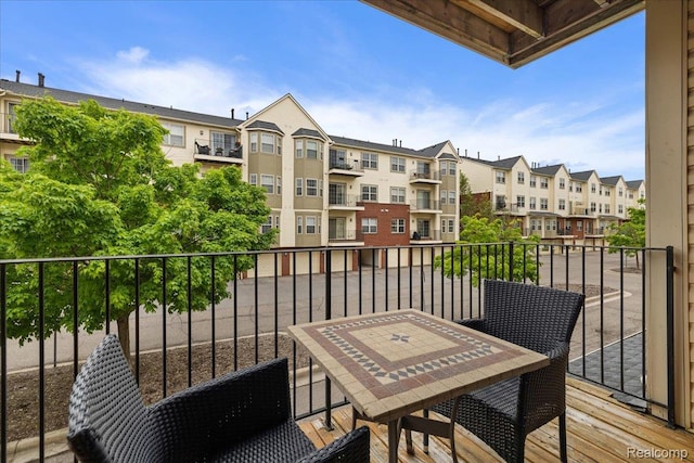 3070 Camden Dr, Troy, MI 48084 - balcony featuring a residential view