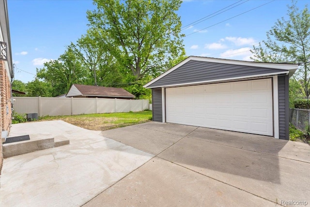 16355 Windermere Cir, Romulus, MI 48195 - view of detached garage