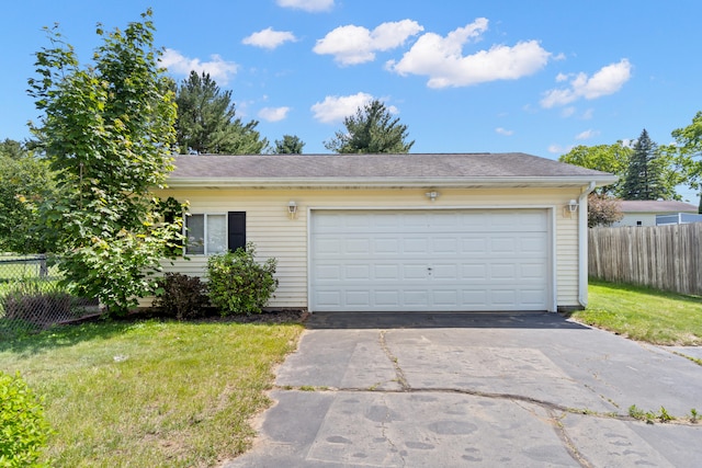 617 Ramsey Ln, Pleasant Lake, MI 49272 - garage with driveway