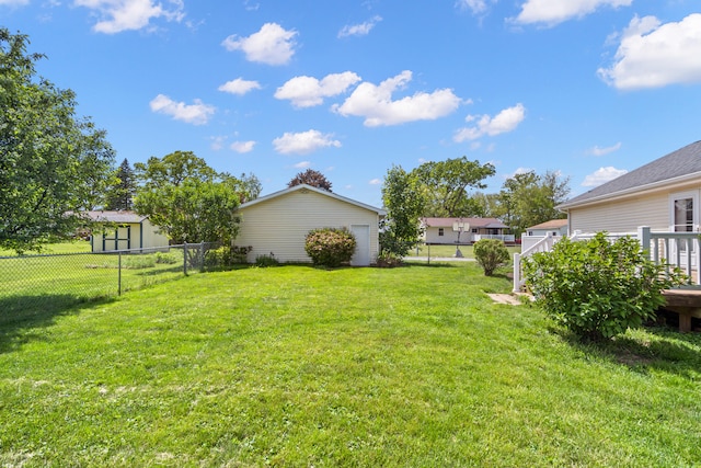 617 Ramsey Ln, Pleasant Lake, MI 49272 - view of yard