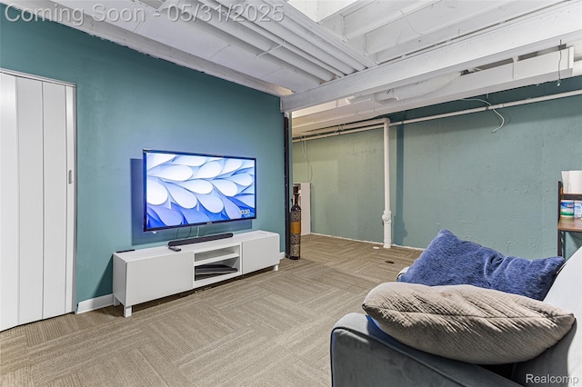21106 Collingham Ave, Farmington Hills, MI 48336 - living area with carpet floors