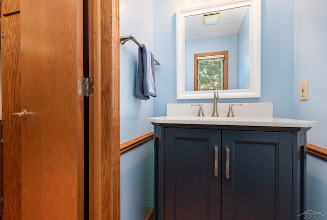 3677 W White Trillium Dr, Saginaw, MI 48603 - bathroom featuring vanity