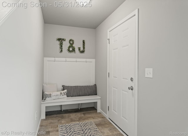 342 Lotz Ct, Wayland, MI 49348 - mudroom featuring wood finished floors