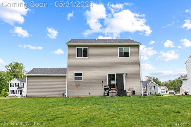342 Lotz Ct, Wayland, MI 49348 - rear view of house featuring a yard