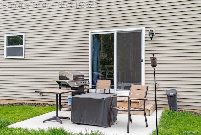 342 Lotz Ct, Wayland, MI 49348 - view of patio featuring area for grilling