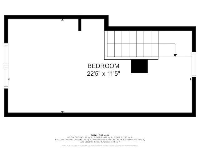 3822 Polk St, Dearborn, MI 48124 - floor plan / room layout