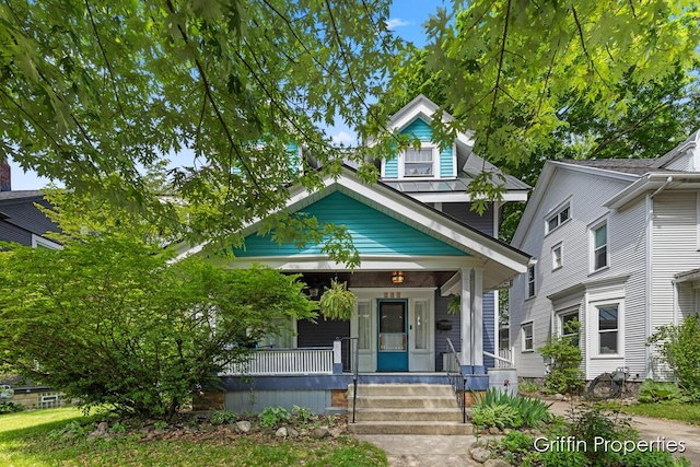 331 Carlton Ave SE, Grand Rapids, MI 49506 - view of front of house featuring covered porch
