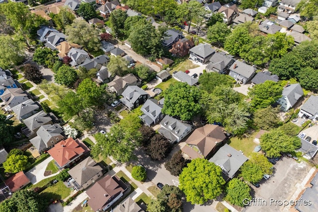 331 Carlton Ave SE, Grand Rapids, MI 49506 - aerial overview of property's location with nearby suburban area