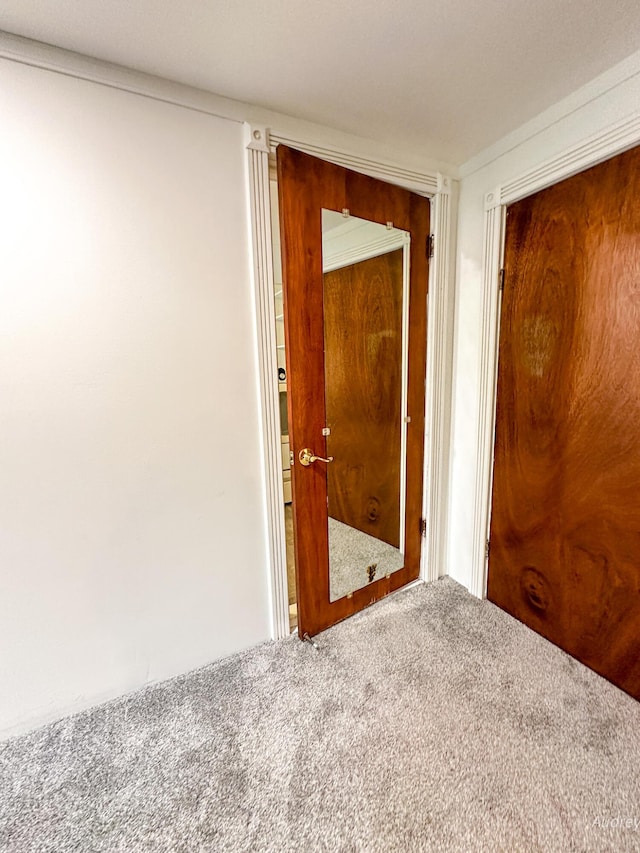 4307 N Mac Rd, Irons, MI 49644 - hallway featuring carpet