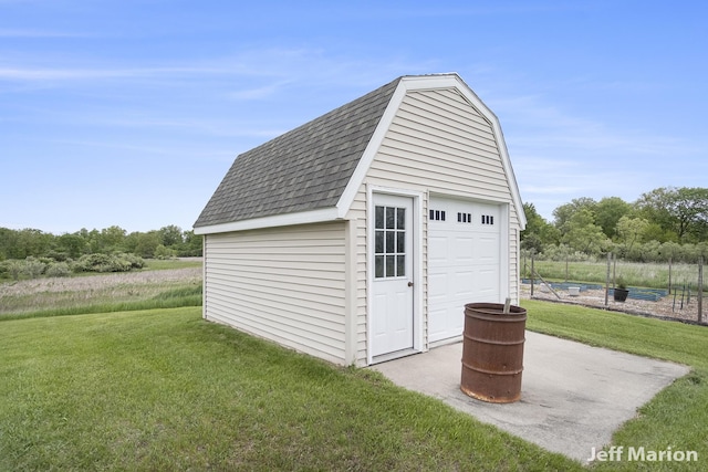 2057 Nickleplate Rd, Ionia, MI 48846 - view of garage