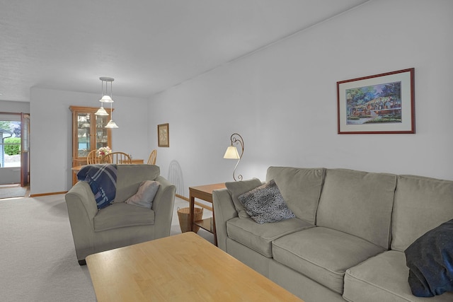 3272 Cambridge St SE, Grand Rapids, MI 49512 - living room featuring carpet and baseboards