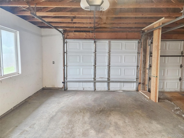 4390 Cass Elizabeth Rd, Waterford, MI 48328 - garage with a garage door opener