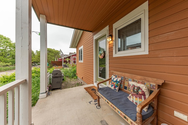 500 Little Lake Dr # 1, Ann Arbor, MI 48103 - view of patio featuring grilling area