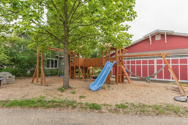 500 Little Lake Dr # 1, Ann Arbor, MI 48103 - view of jungle gym