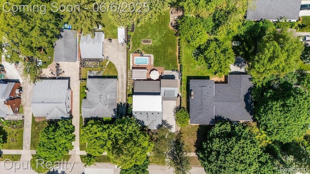 716 Magnolia Ave, Royal Oak, MI 48073 - aerial perspective of suburban area