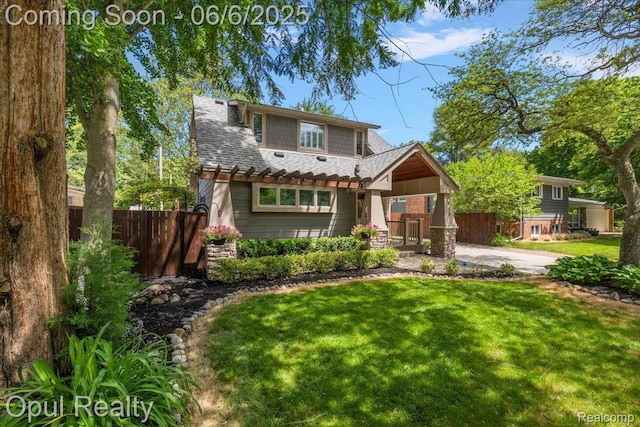 716 Magnolia Ave, Royal Oak, MI 48073 - view of front of home featuring roof with shingles