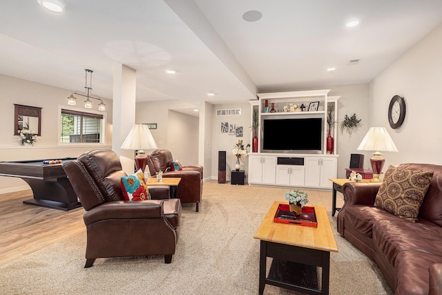 33515 28th Ave, Paw Paw, MI 49079 - living room with recessed lighting and baseboards
