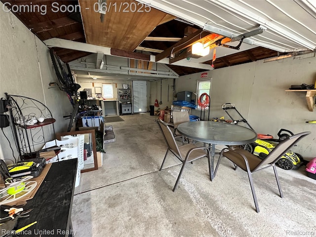 9044 N Sheldon Rd, Plymouth, MI 48170 - garage with a garage door opener