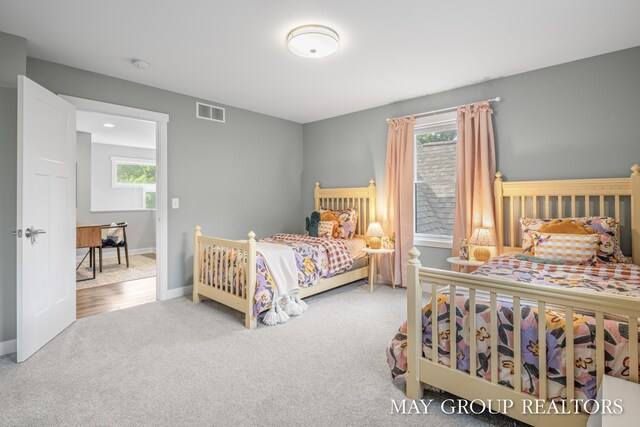 2050 Anderson Dr SE, East Grand Rapids, MI 49506 - bedroom with carpet flooring, multiple windows, and baseboards