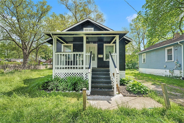 1910 Union St, Kalamazoo, MI 49007 - shotgun-style home with a porch