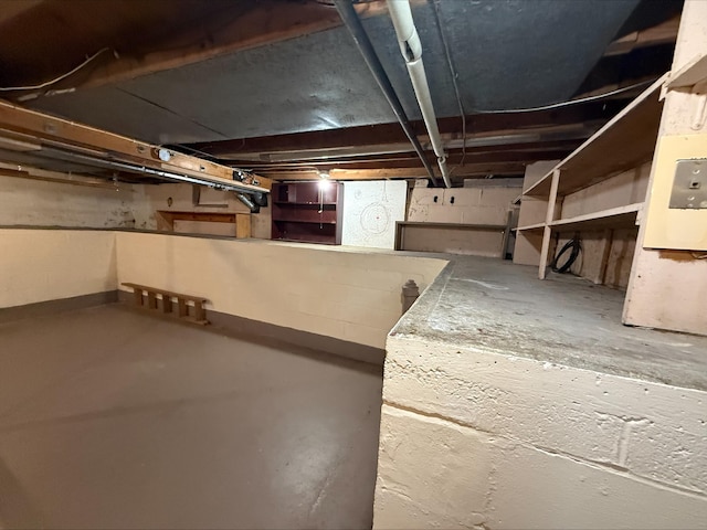 538 Wharton Ave, Ypsilanti, MI 48198 - view of unfinished below grade area